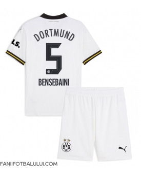 Borussia Dortmund Ramy Bensebaini #5 Echipament de Fotbal Replică 2024-25 Copii Treilea (+ Șorturi)